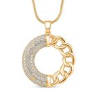 Weißer Zirkonia Schmuckset Nickelfreies Messing 0.30 ct