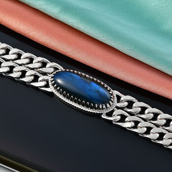 EVER TRUE Labradorit Armband ca. 20 cm Nickelfreies Messing ca. 20.65 ct (10-15 Werktage Lieferzeit) 20.65 ct