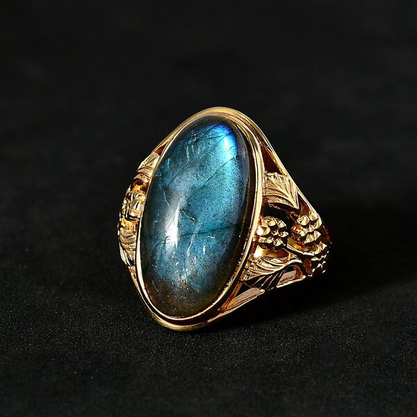 AAA Labradorit Ring - 10,22 ct. image number 2