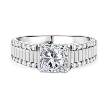 Moissanit Ring - 2,22 ct.