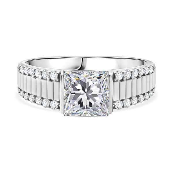 Moissanit Ring - 2,22 ct.