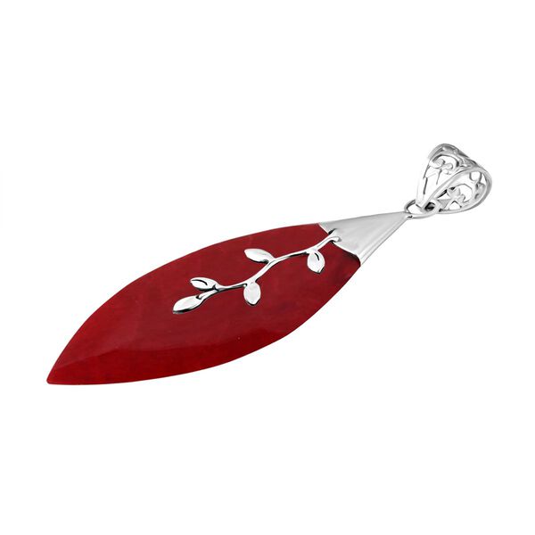 Koralle Anh&auml;nger 925 Silber ca. image number 3