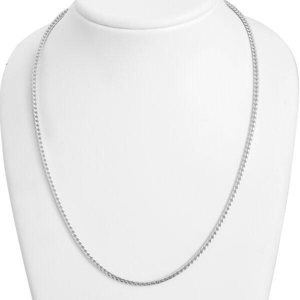 Italienische Francokette, ca. 56 cm, 925 Silber ca. 17,05g image number 2