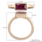 AAA Rubin Solitär-Ring, 585 Gelbgold  ca. 1,03 ct image number 6