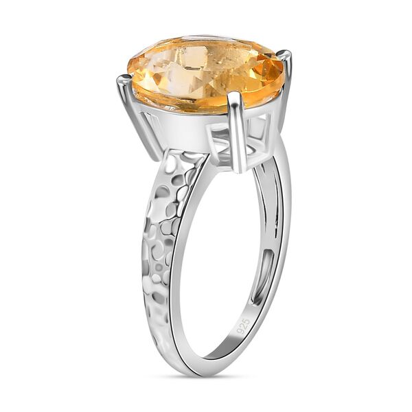 Citrin Ring 925 Silber (Gr&ouml;&szlig;e 16.00) ca. 4,27 ct image number 5