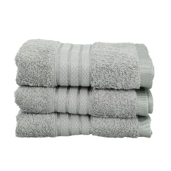 3er-Set - Frotteehandtuch aus 100% &auml;gyptischer Baumwolle, Grau&nbsp; image number 3