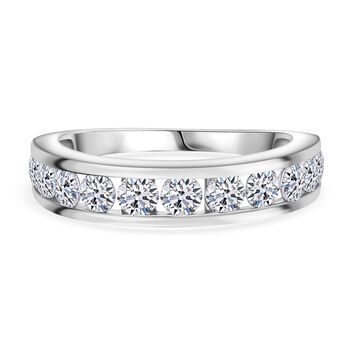 LUXURIANT DIAMOND - Lab Grown Diamant VS-EF SGL zertifiziert Ring 950 Platin (Gr&ouml;&szlig;e 19.00) ca. 2.00 ct