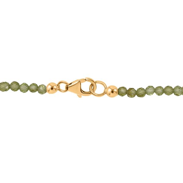 Peridot und Multi-Edelstein-Anhänger mit 45cm Kette - 23,84 ct. image number 5