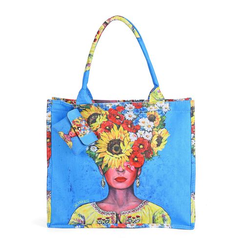 2er Set Shopper und Geldbörse - Frida Kahlo image number 0