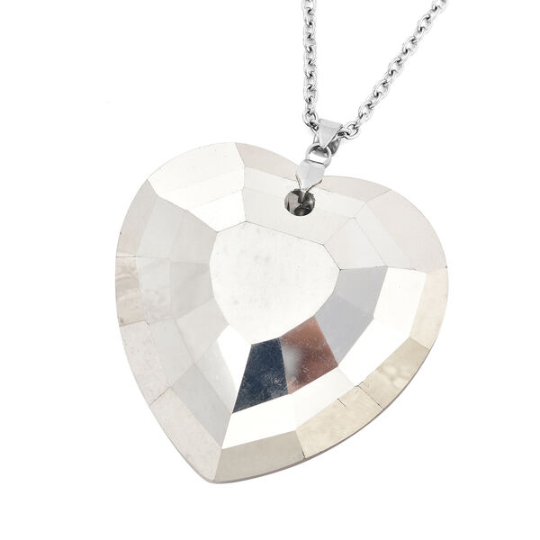 Stimulierter, mehrfarbiger Kristall-Anh&auml;nger mit Kette - 165 ct. image number 5