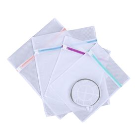 HOMESMART Set aus 5 Wäschenetzen, farbig