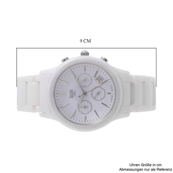 EON 1962 japanisches Uhrwerk, weiß image number 7