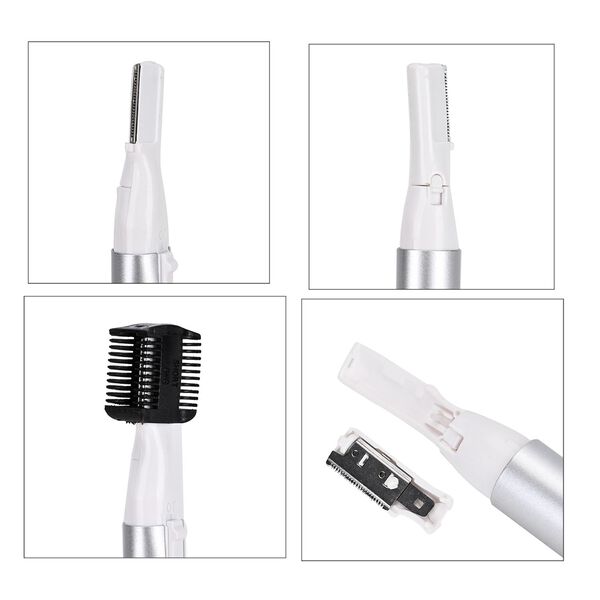 BEAUTECH elektrischer Augenbrauen-Haarentferner, Silber image number 6