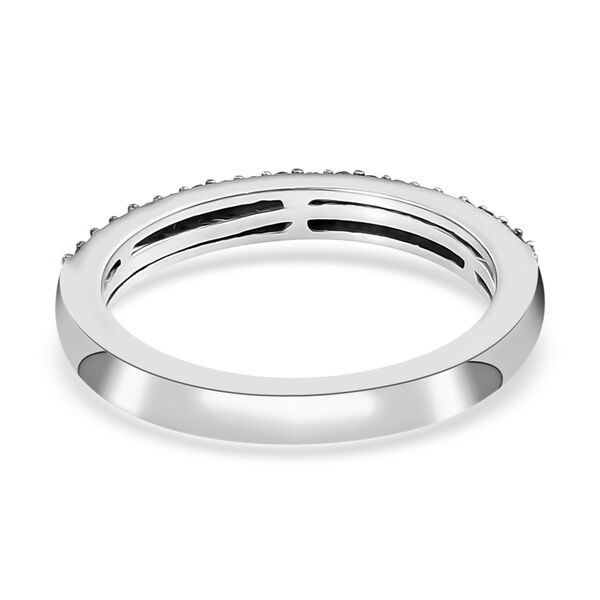 Roter Diamant-Ring, 925 Silber platiniert  ca. 0,25 ct image number 6