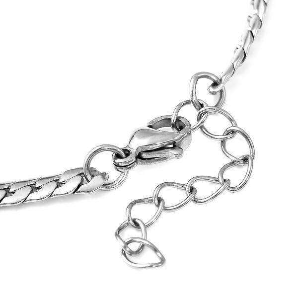 Simuliertes Opal-Armband in Silberton image number 5