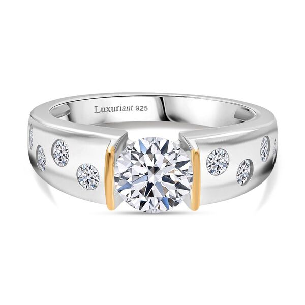 LUXURIANT SGL zertifizierter SI-GH Labor Diamant Ring - 2 ct.