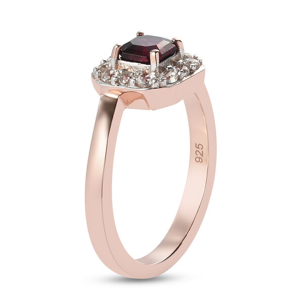 Anthill Granat und Zirkon Ring - 0,96 ct. image number 5