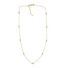 LUXURIANT DIAMOND - Lab Grown Diamant SI-GH SGL zertifiziert Halskette ca. 45 cm 925 Silber 750 Gelbgold Vermeil (10-15 Werktage Lieferzeit) ca. 0.50 ct