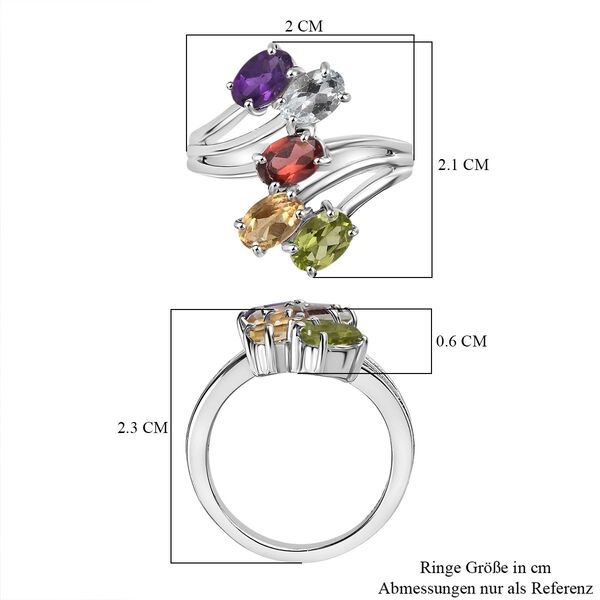 Multi-Edelstein-Ring - 2,24 ct. image number 7