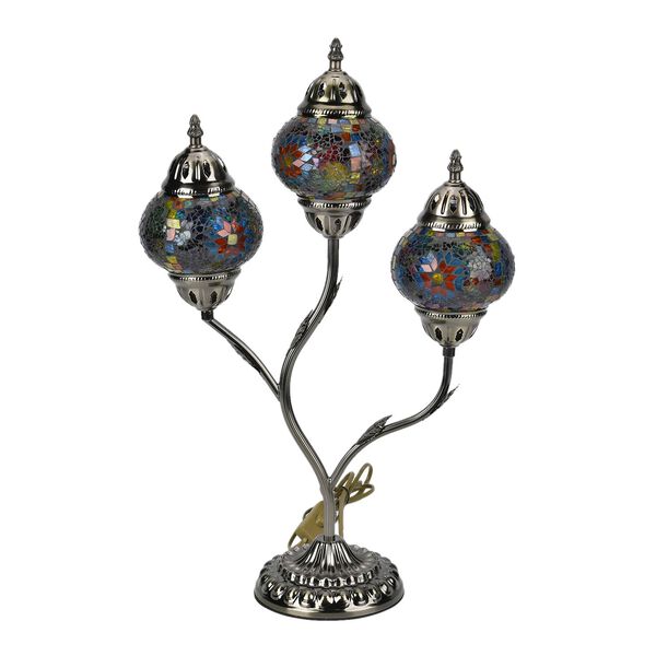 Mosaikglas Tischlampe