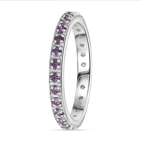 LUSTRO STELLA - Amethyst Zirkonia Ring 925 Silber image number 5