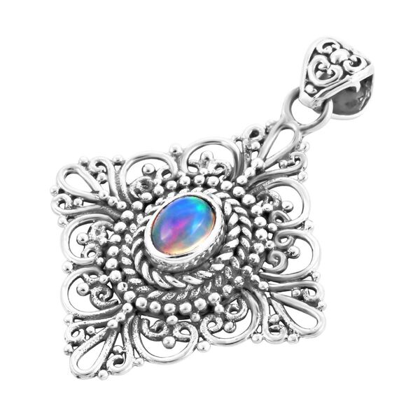 Royal Bali Kollektion - natürlicher, äthiopischer Opal-Anhänger - 0,75 ct. image number 4