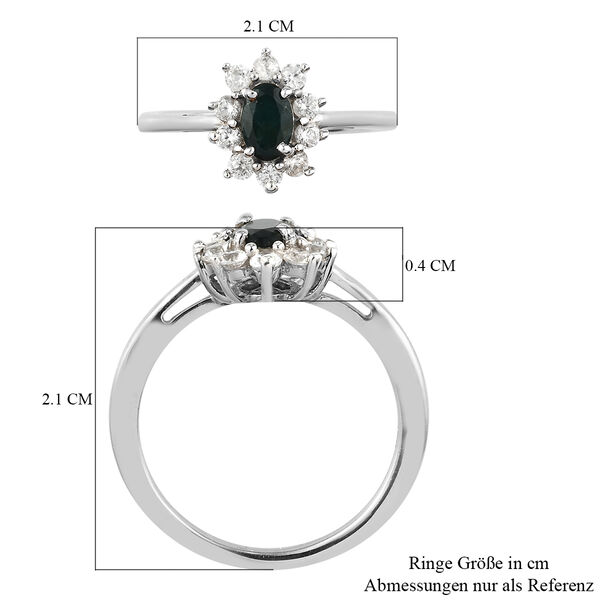 Grandidierit und Zirkon Ring - 0,88 ct. image number 5