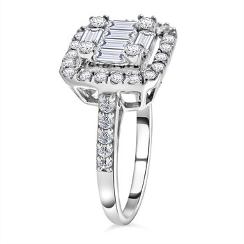 Moissanit Ring - 1,27 ct.