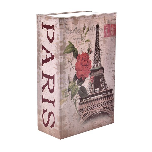Buchtresor mit Zahlenschloss, Eiffelturm Tagebuch image number 3