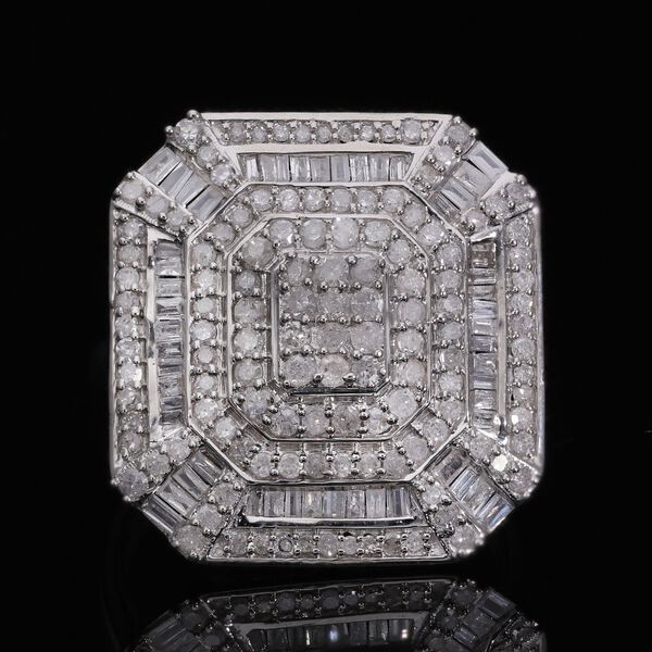 Wei&szlig;er Diamant-Ring - 1,50 ct. image number 1