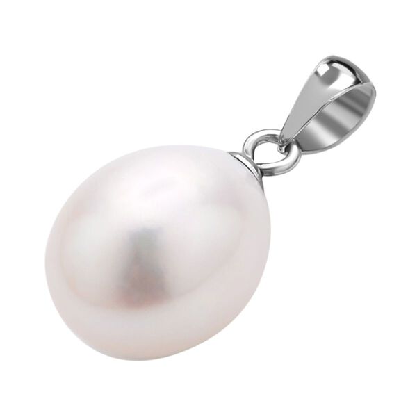 3er Set Süßwasser Perlen-Anhänger, Edelstahl image number 6