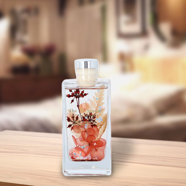 THE 5TH SEASON - Aroma Diffusor in Glasflasche mit ewigen Blumen, Rot, 150ml image number 5