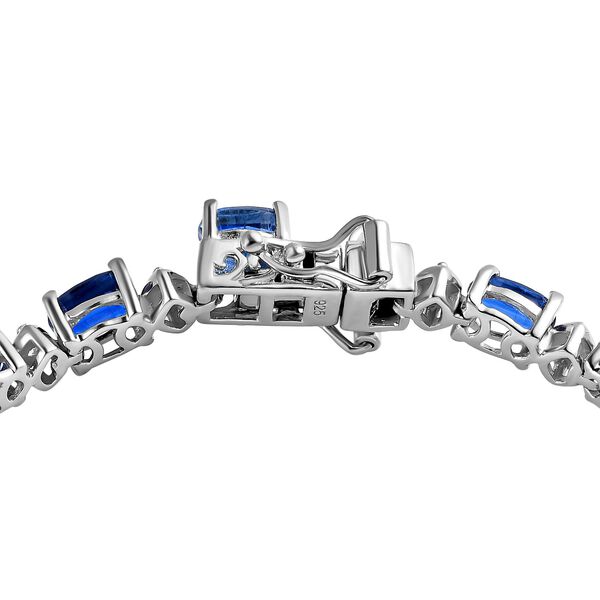 Kaschmir Kyanit und Zirkon-Armband, 19 cm - 13,02 ct. image number 4