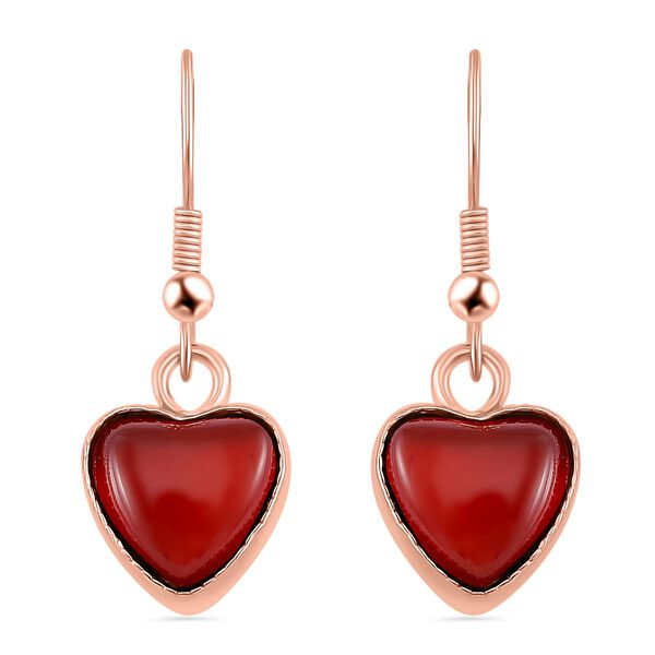 Rotes Achat und rotes Kristall 2-Wege-Schmuckset image number 8