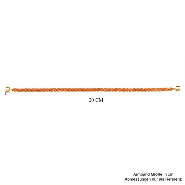 D'Joy AAA Blaze Feueropal 20cm Armband - 7,17 ct. image number 5