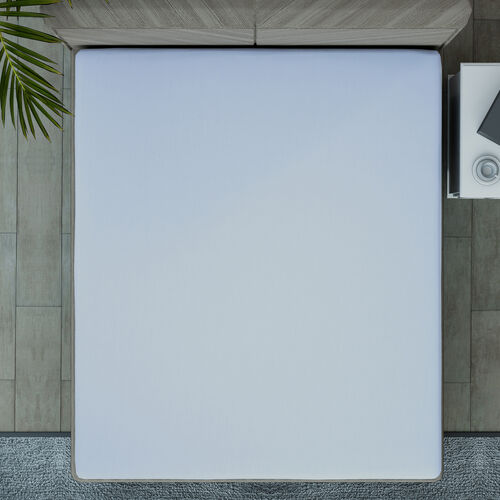 SERENITY NIGHT: Spannbettlaken aus 100% Bambus, 150x200x30 cm, Weiß  image number 1