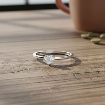 LUXURIANT VS-EF Labor Herz Diamant Ring - 0,50 ct.