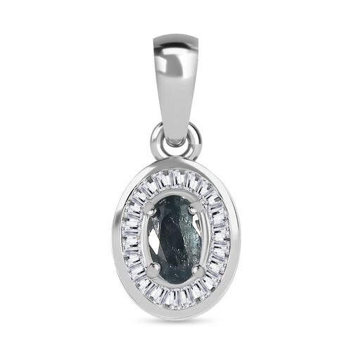 Alexandrit und Diamant Anhänger - 0,37 ct. image number 0