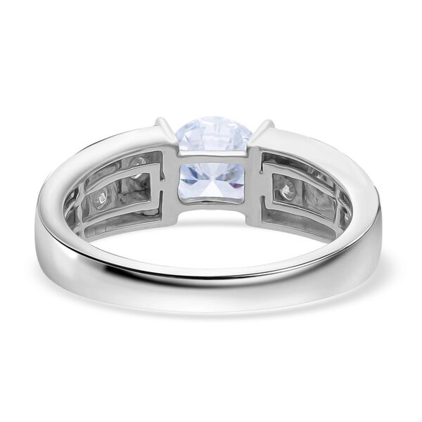 LUXURIANT DIAMANT - Lab Grown Diamant SI-GH SGL zertifiziert Ring 925 Silber rhodiniert (Größe 17.00) ca. 2,00 ct image number 5