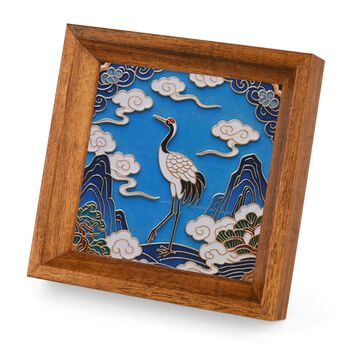 " Golden Lottery Painting frame table disply  Product size: 18.5 * 16 * 5CM Packaging: 1 piece/white box Function: Photo frame, colored sand, water-based eco-friendly adhesive, plastic cup, oil painting scraper"