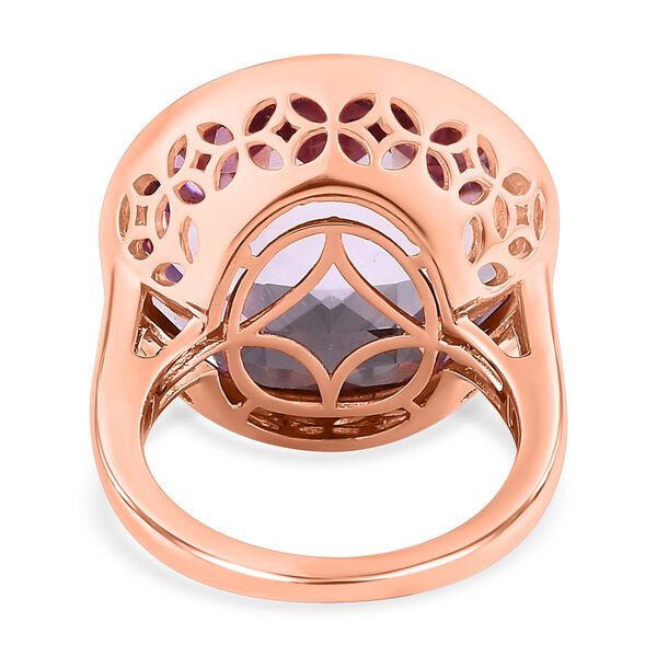 Rose De France Amethyst Ring - 23,09 ct. image number 6