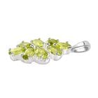 Peridot Anhänger 925 Silber ca. 1,98 ct image number 3