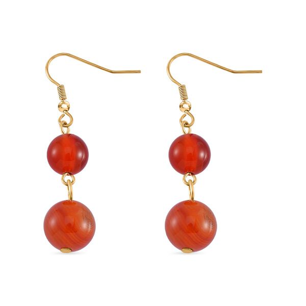 Rotes Achat-Schmuckset - 185 ct. image number 7