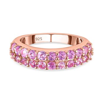 Rosa Saphir-Ring - 1,78 ct.