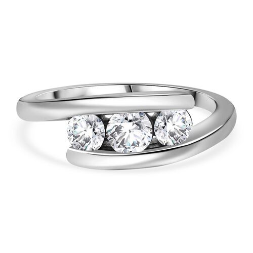 Weißer Zirkonia-Ring - 1,67 ct. image number 0