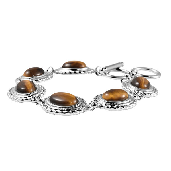 Gelbes Tigerauge-Armband, ca. 20 cm, ca. 19.30 ct image number 2