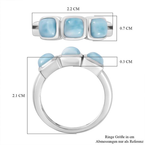 AA Larimar Ring - 2,41 ct. image number 7