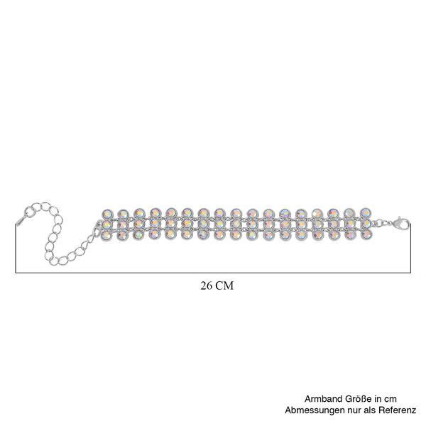 Kristall Schmuckset  Legierung image number 5