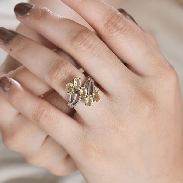 Citrin Ring - 2,06 ct. image number 3