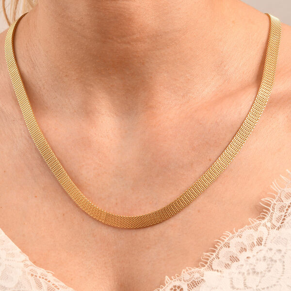 925 Silber vergoldetKette ca. 50 cm ca. 13,30g image number 1